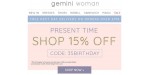 Gemini Woman discount code