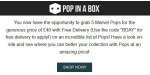 Pop In A Box discount code