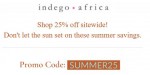 Indego Africa discount code